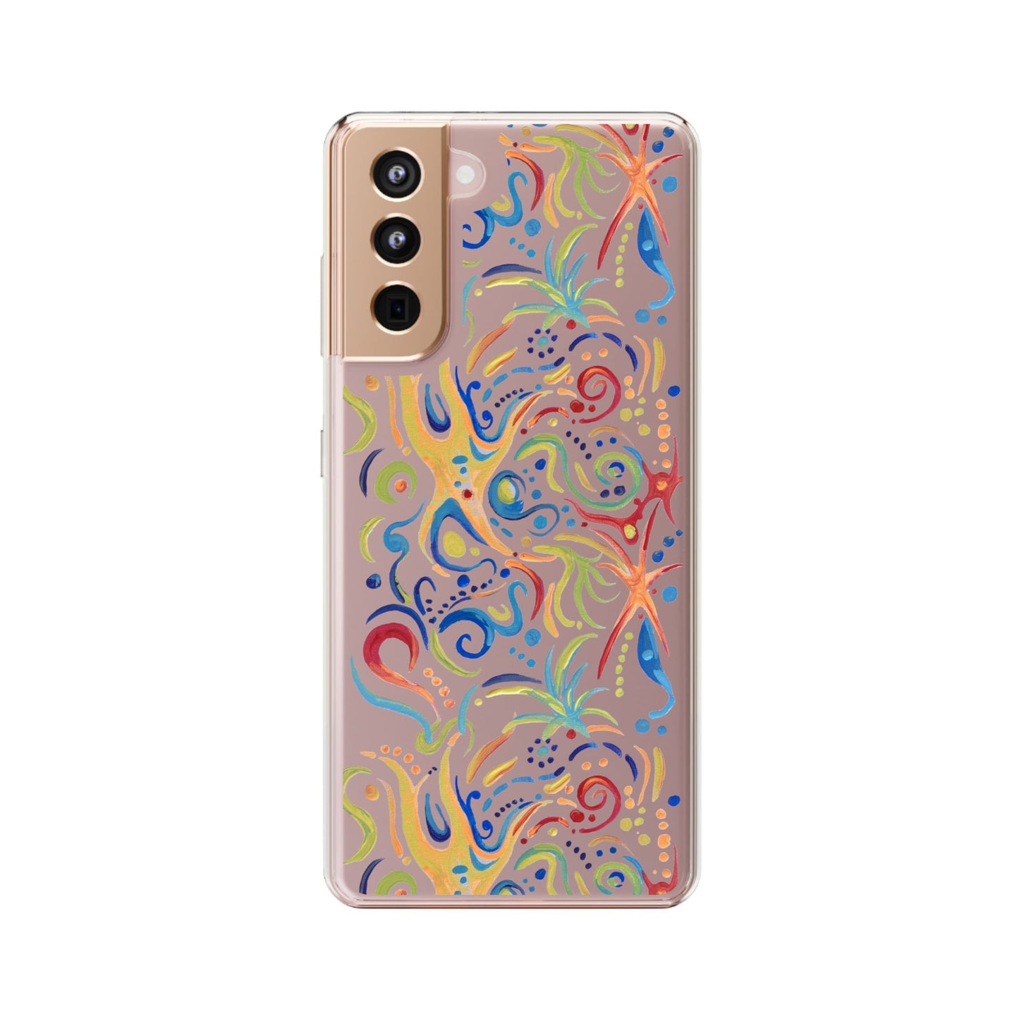 Sea of Stars Clear Phone Case