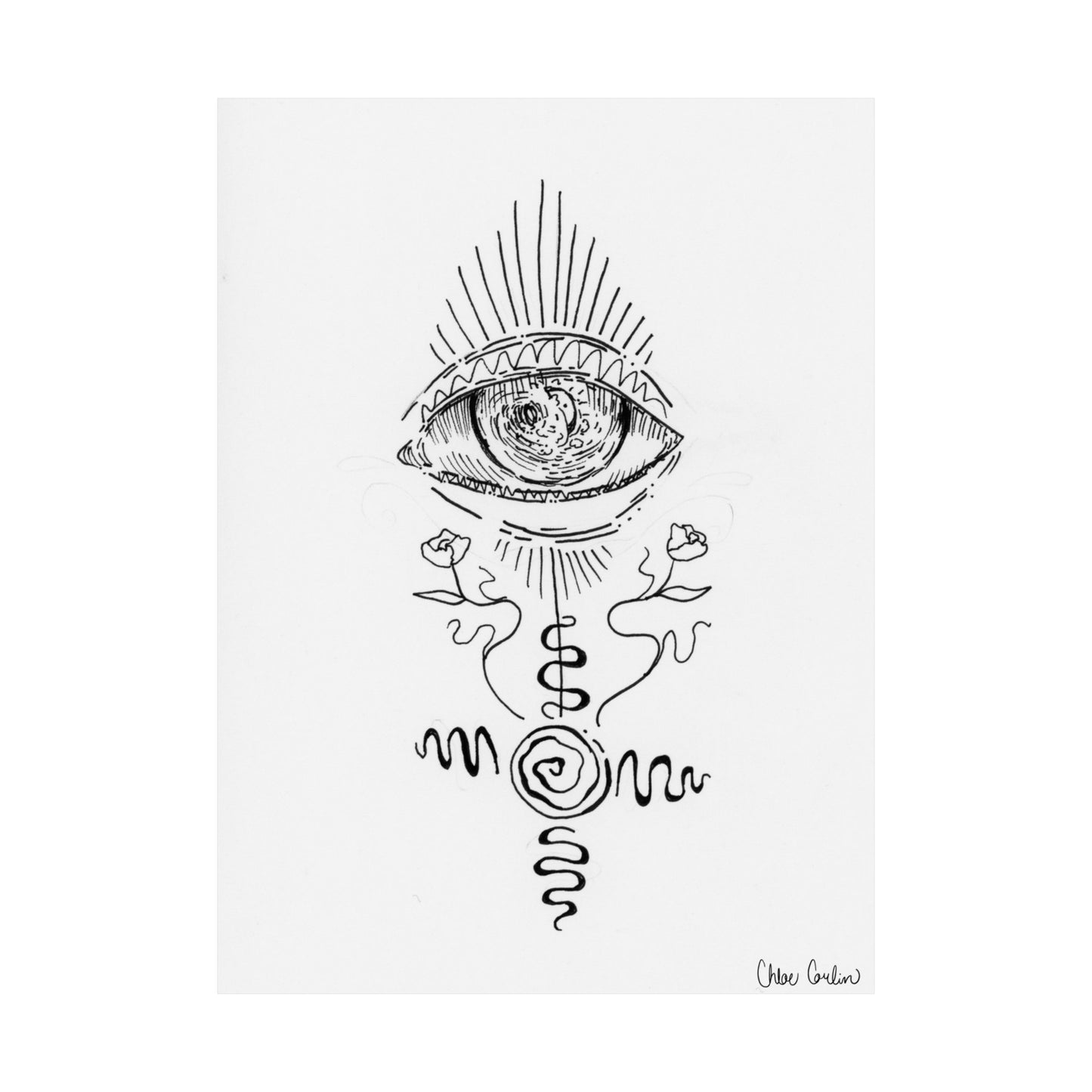 Window to the Soul Print