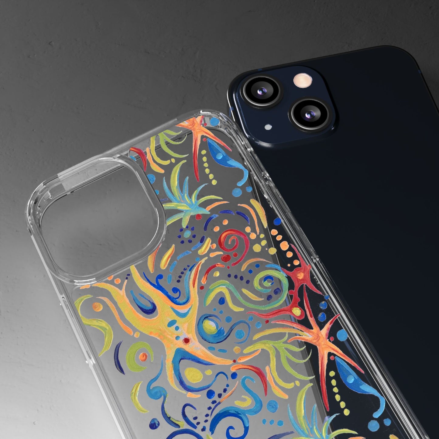 Sea of Stars Clear Phone Case