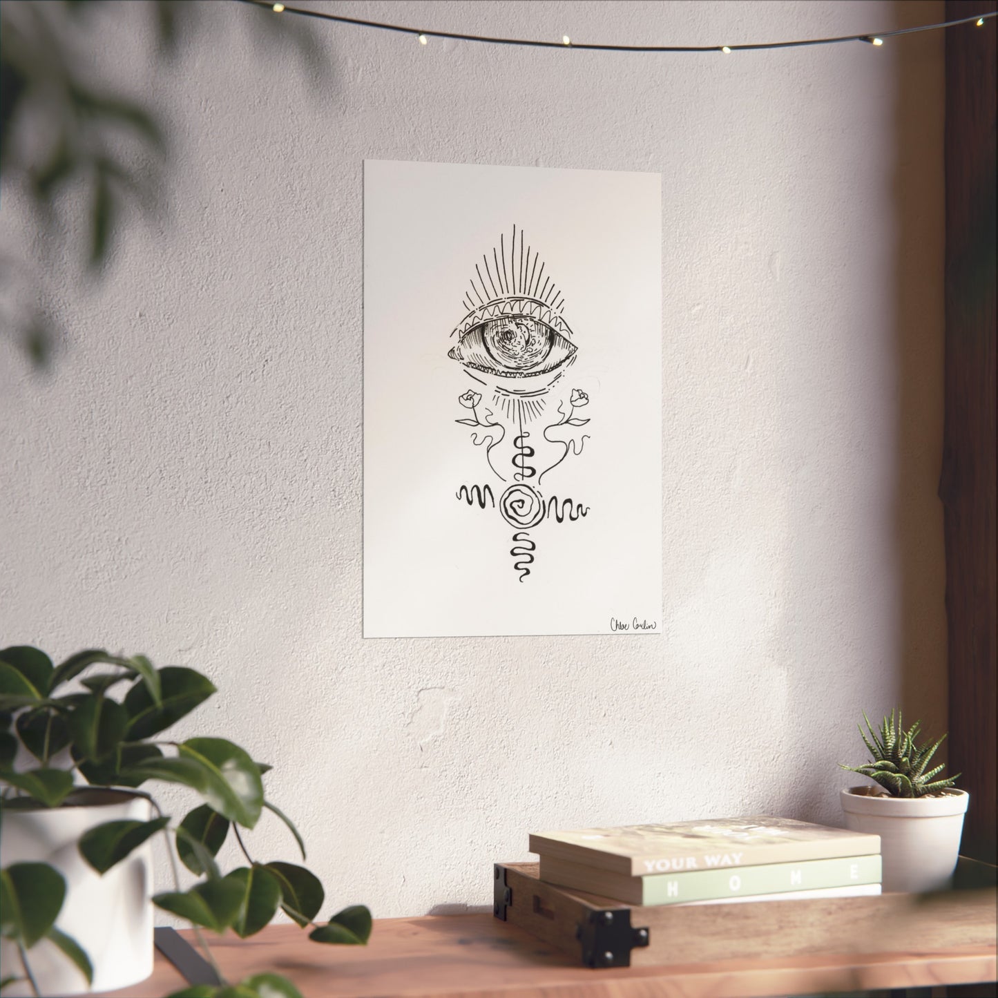 Window to the Soul Print