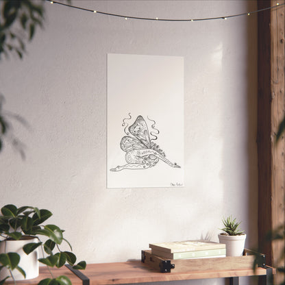 Healing Butterfly Print