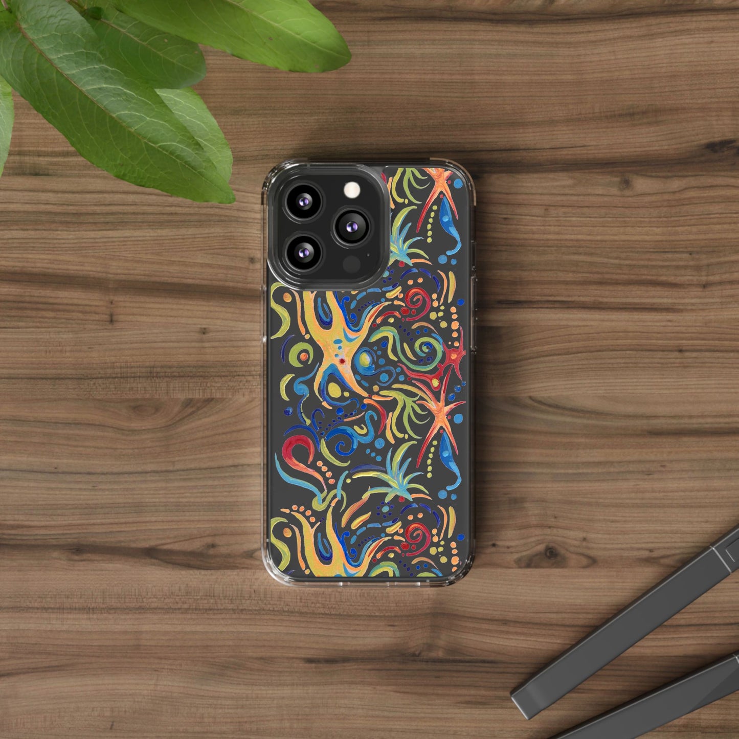 Sea of Stars Clear Phone Case