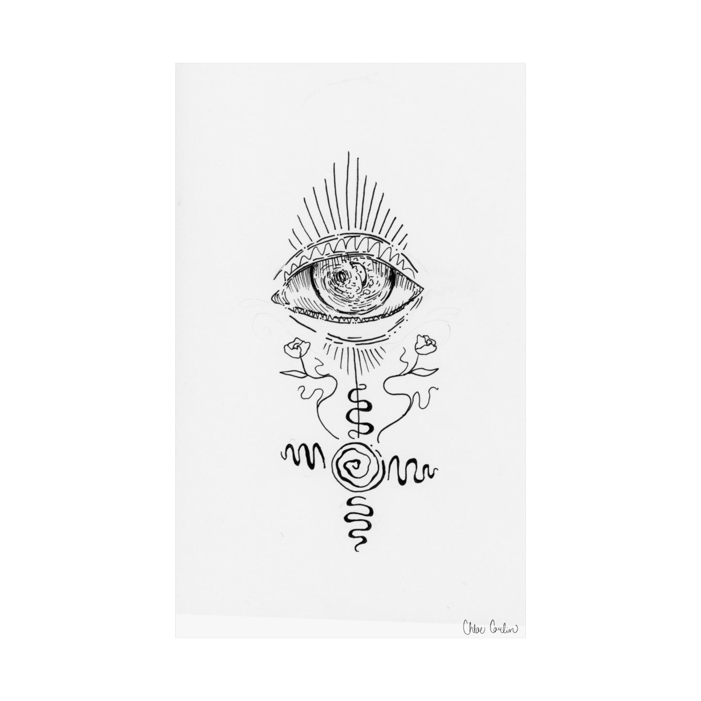 Window to the Soul Print