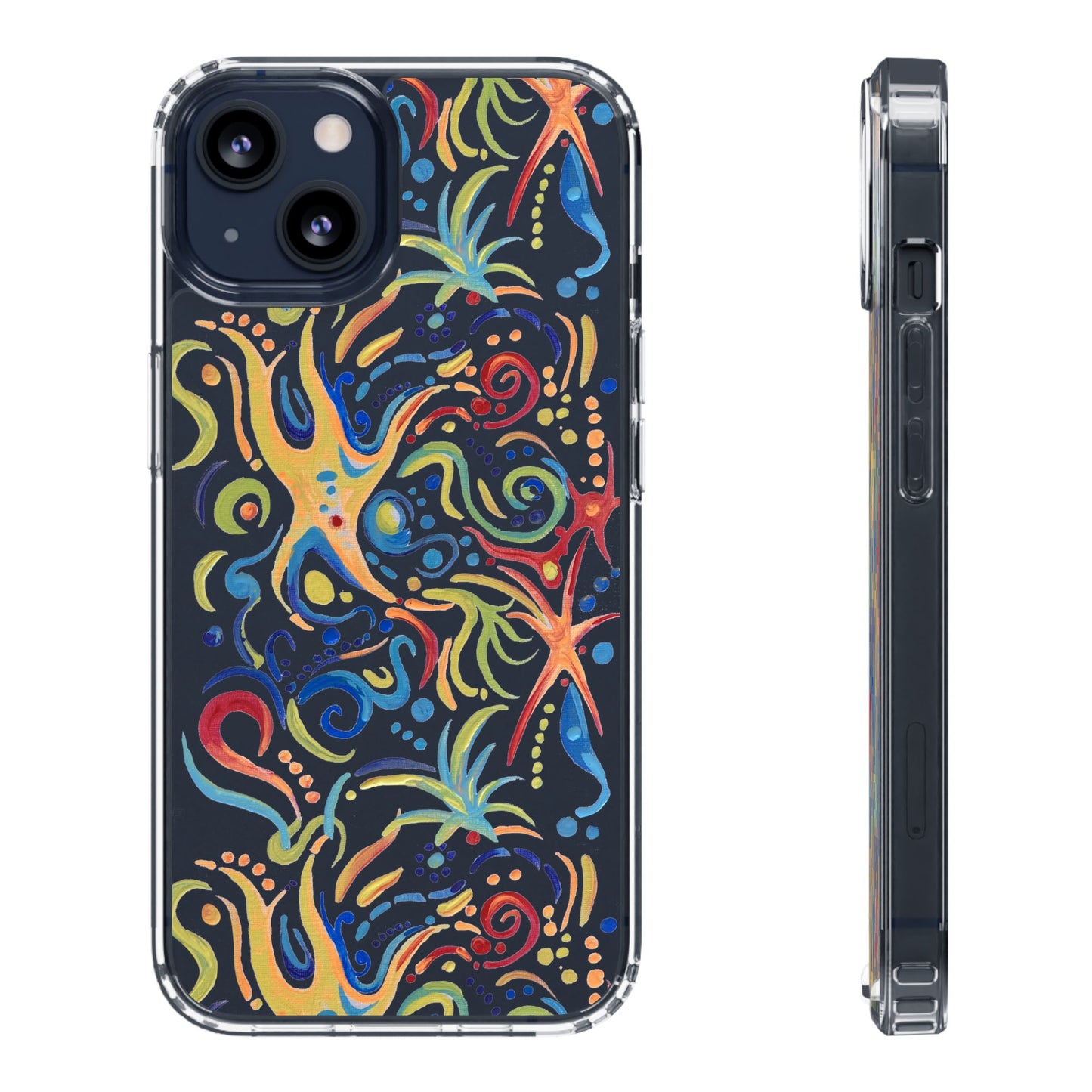 Sea of Stars Clear Phone Case
