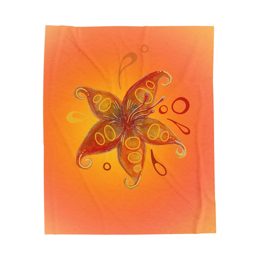 Enchanted Bloom Plush Blanket