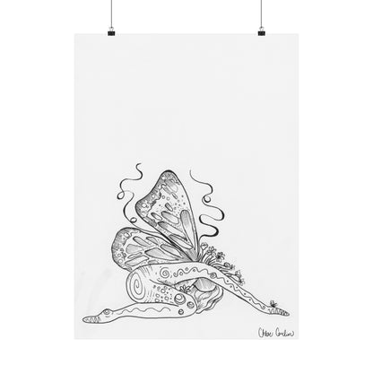 Healing Butterfly Print