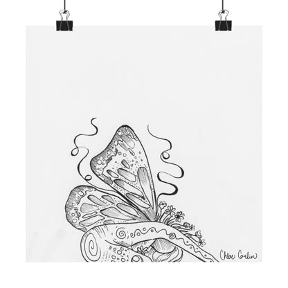 Healing Butterfly Print