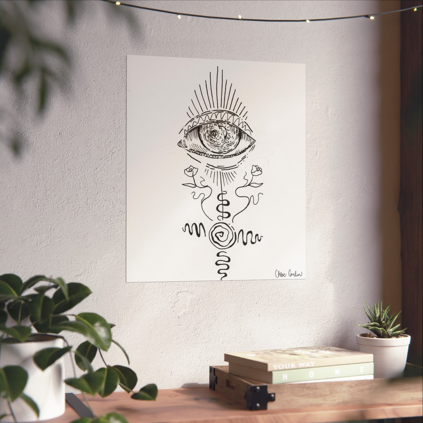 Window to the Soul Print