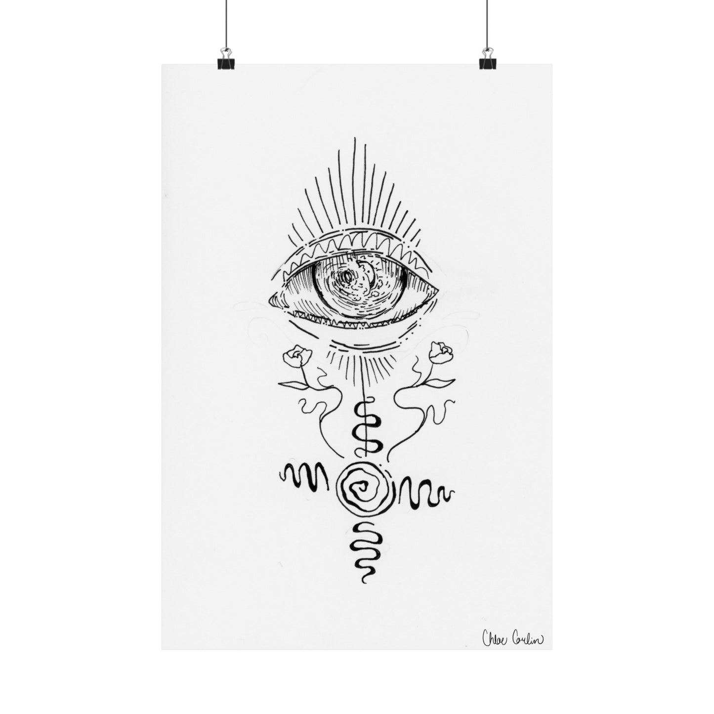 Window to the Soul Print