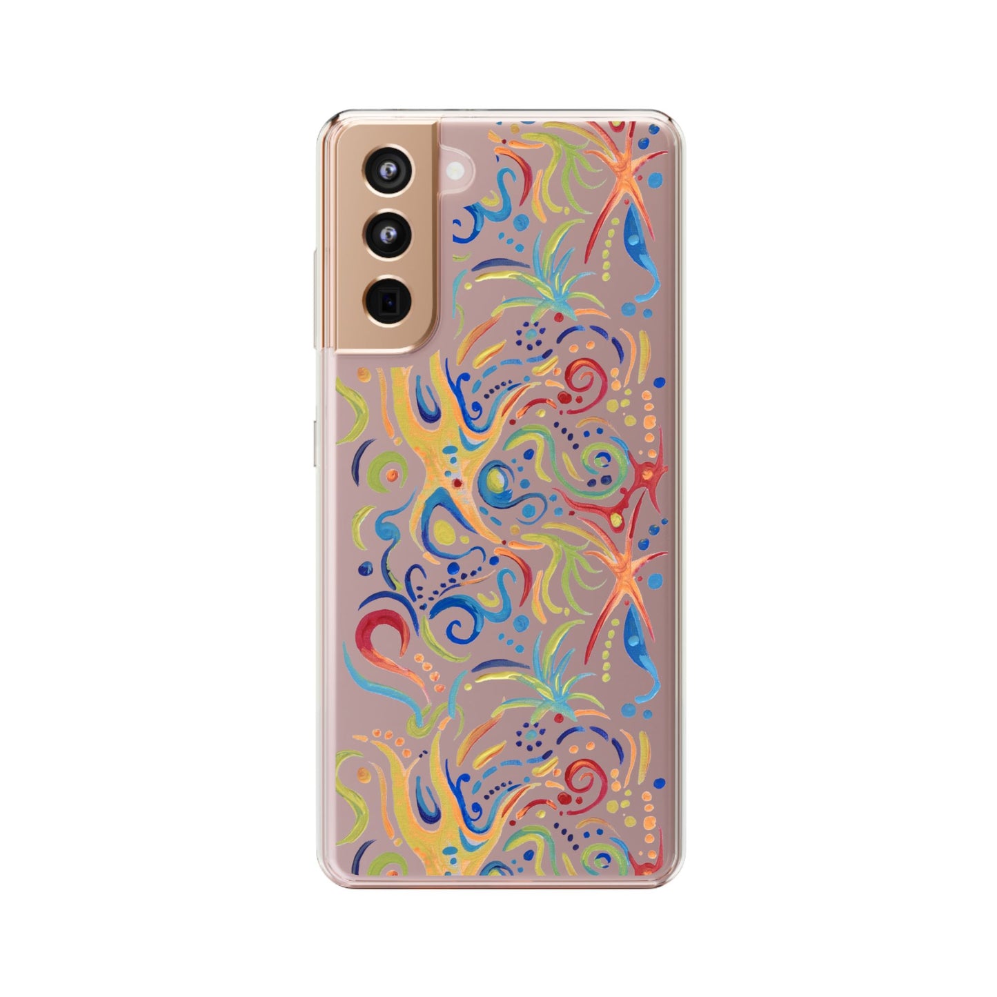 Sea of Stars Clear Phone Case