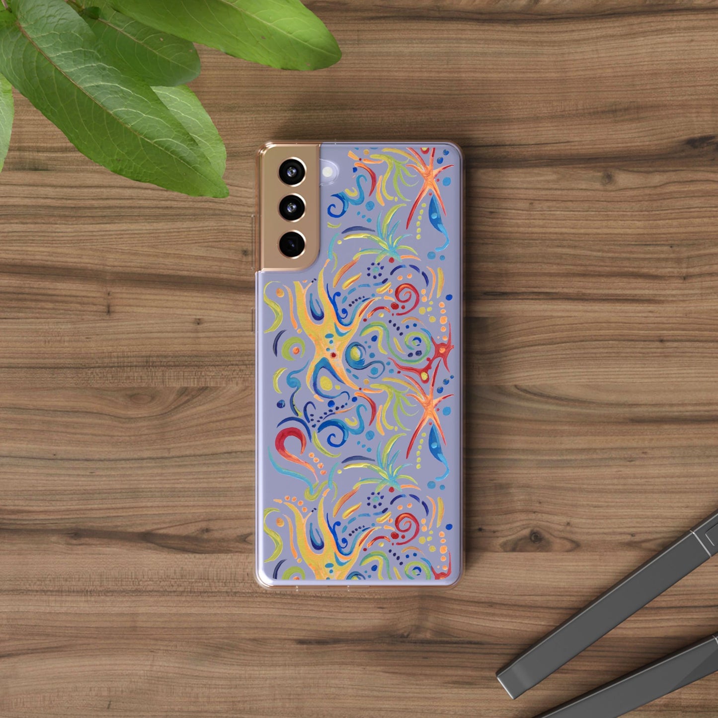 Sea of Stars Clear Phone Case
