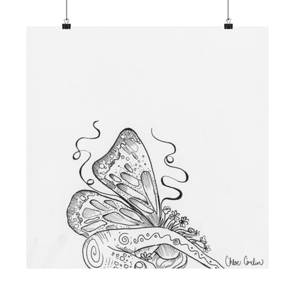 Healing Butterfly Print