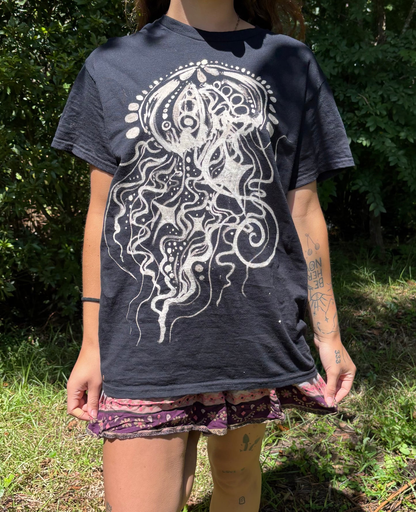 Starlight Magic Jellyfish Bleach Tee