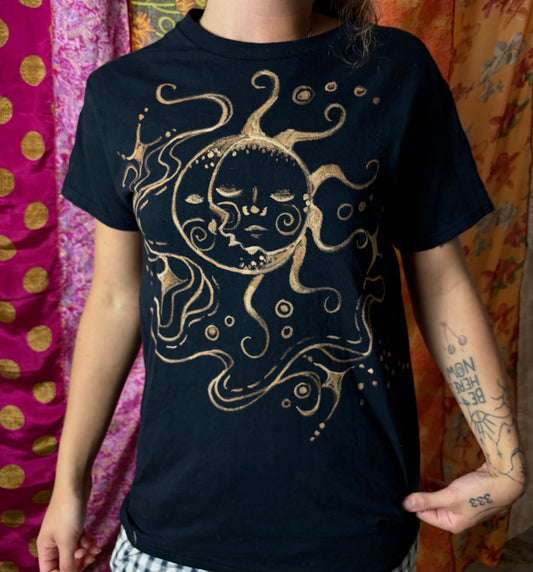 Celestial Whimsy Bleached Tee