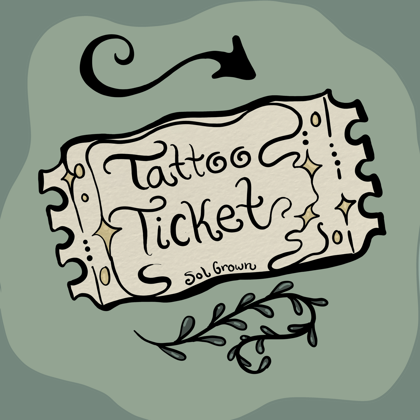 Tattoo-Erlaubnisticket