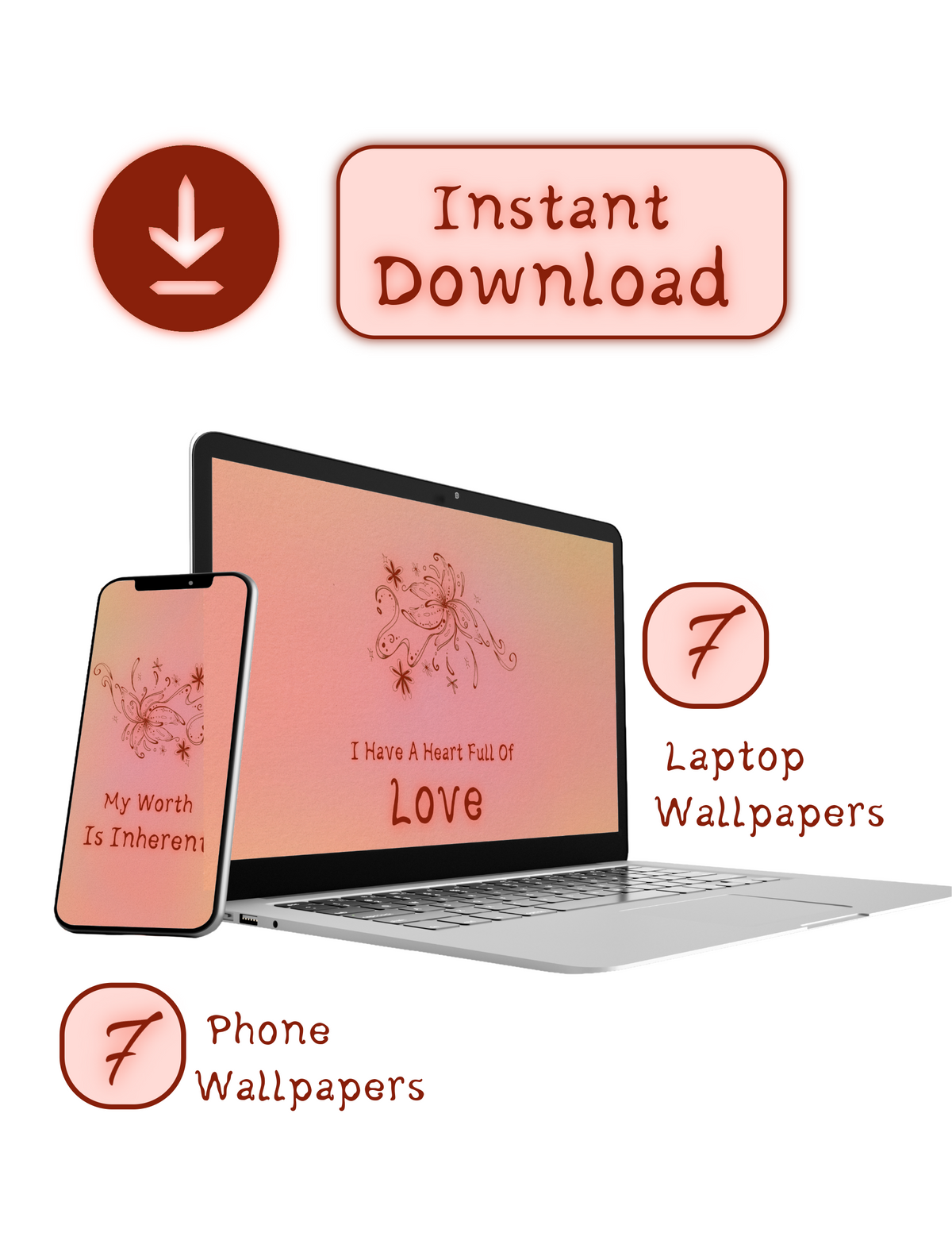 Flower Phone & Laptop Wallpaper