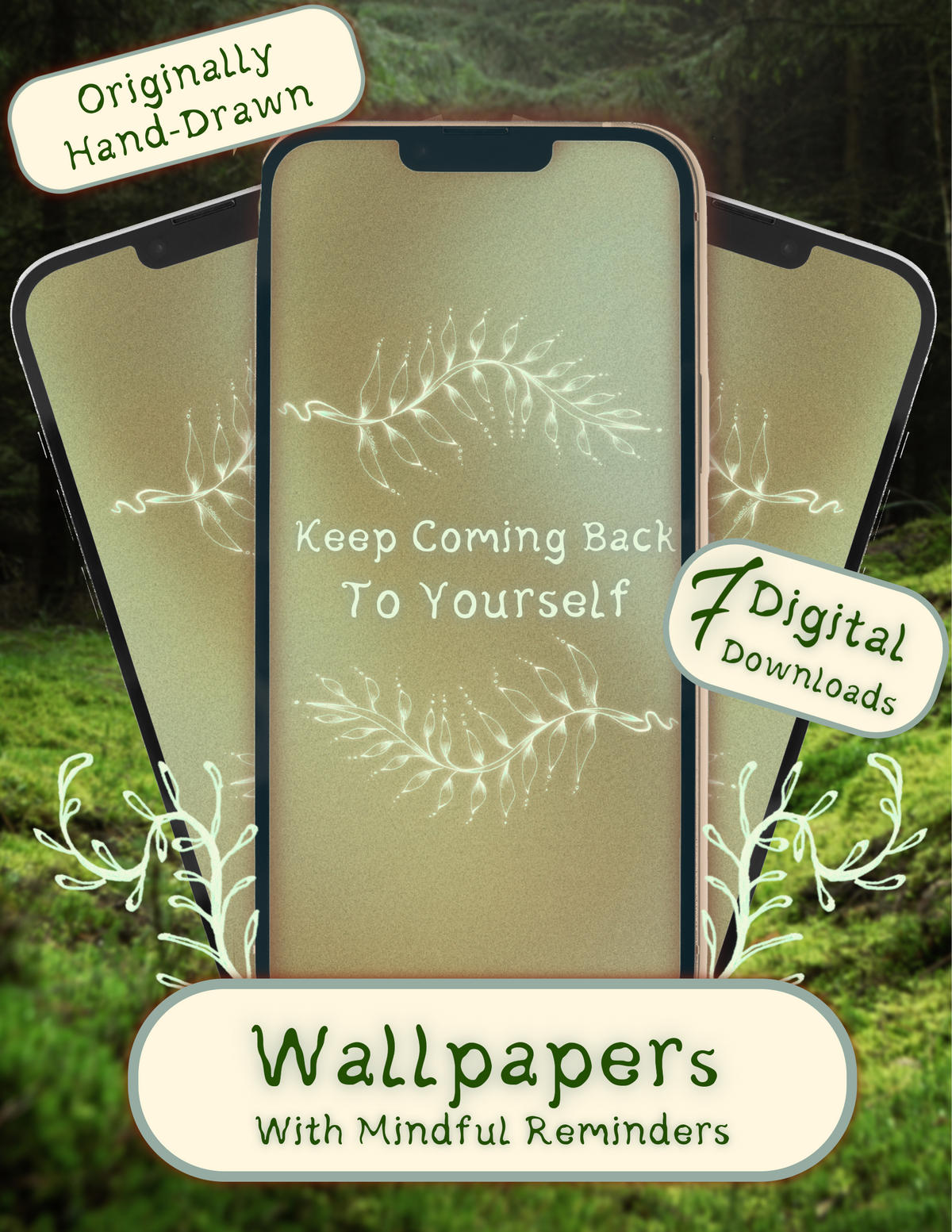 Plant Phone & Laptop Wallpaper