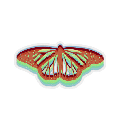 Glitchy Butterfly | Vinyl Sticker