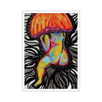 Divine Feminine Mushroom | Vinyl Sticker